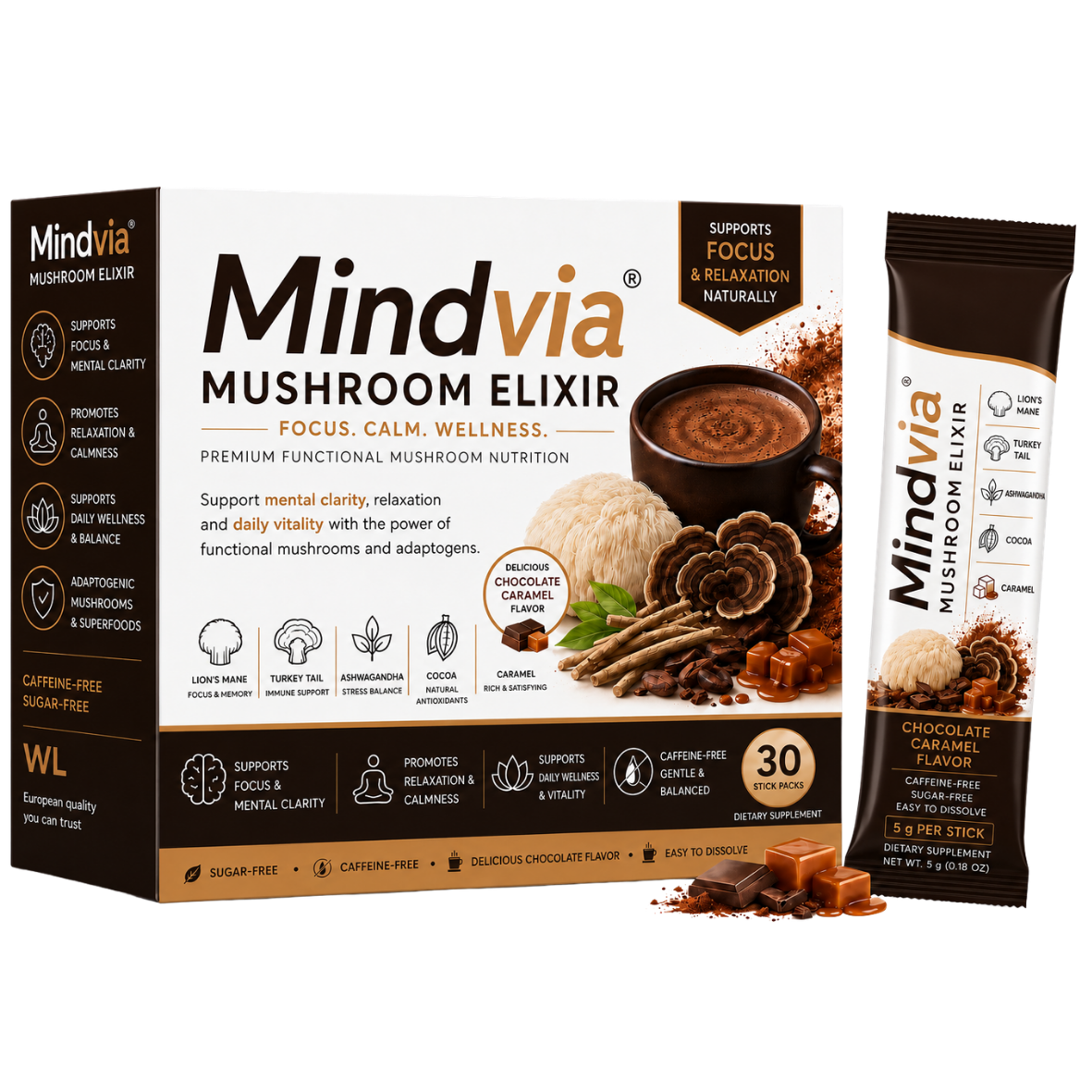 Mindvia Mushroom Elixir
