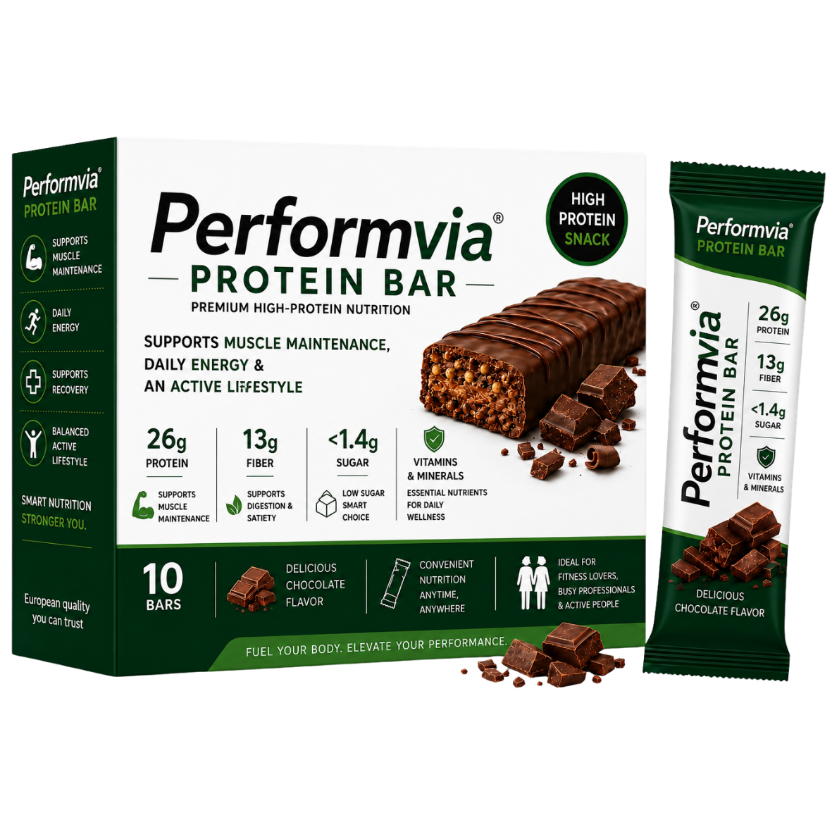 Performvia Protein Bar